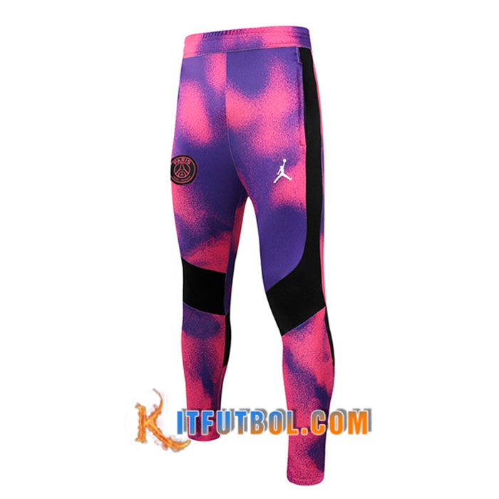 Pantalon Entrenamiento Jordan PSG Negro/Purpura 2021/2022