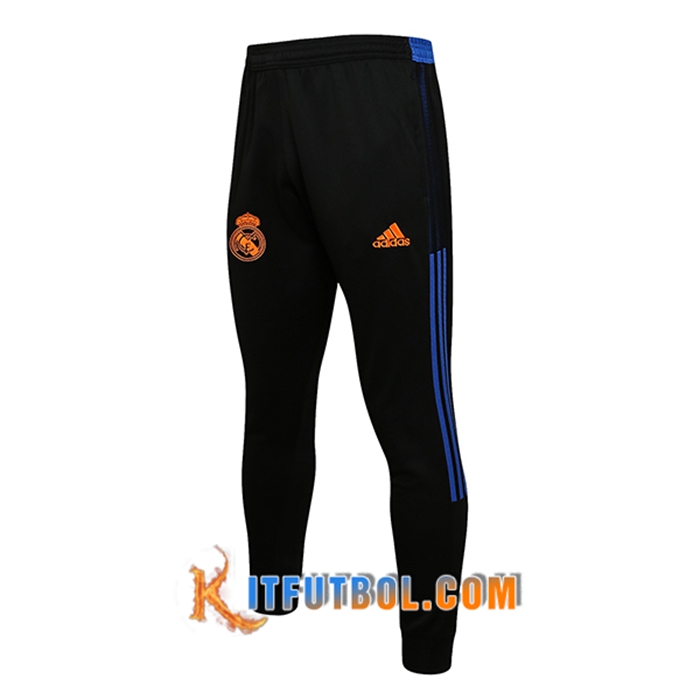 Pantalon Entrenamiento Real Madrid Negro/Azul 2021/2022