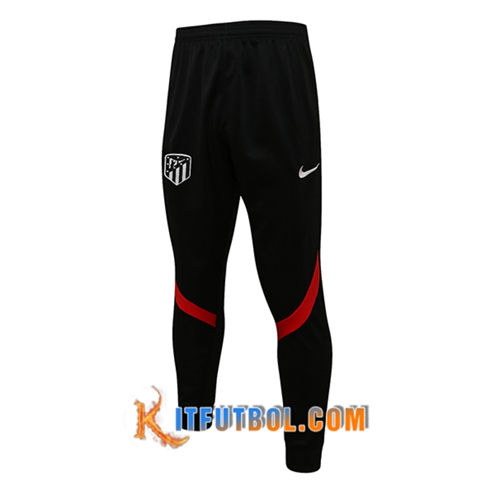 Pantalon Entrenamiento Atletico Madrid Rojo/Negro 2021/2022