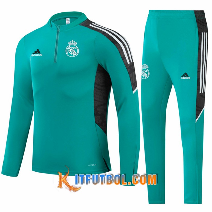 Chandal Equipos De Futbol Real Mardrid Verde/Negro 2021/2022