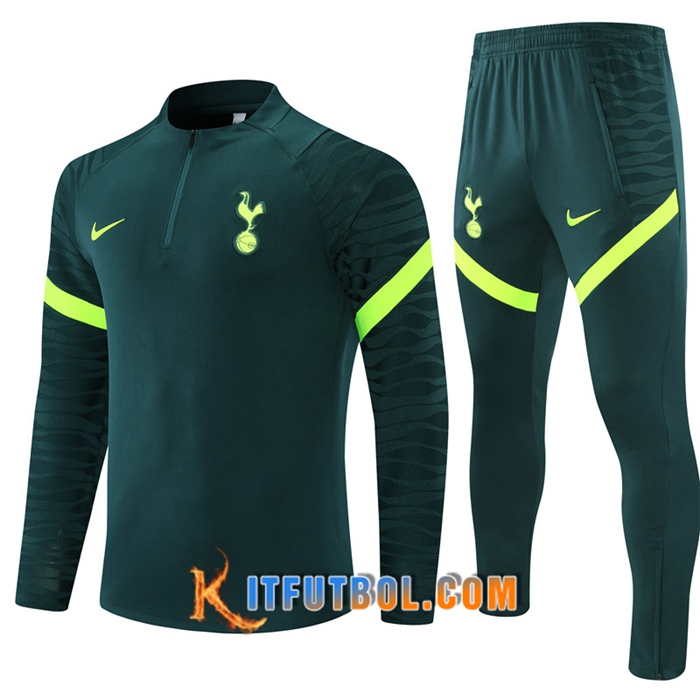 Chandal Equipos De Futbol Tottenham Hotspur Verde Oscuro 2021/2022