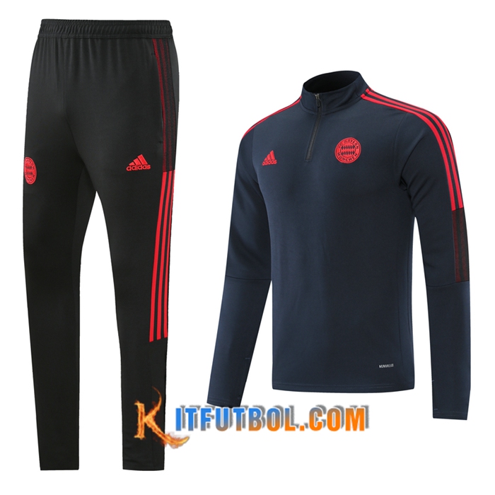 Chandal Equipos De Futbol FC Bayern Munich Rojo/Negro 2021/2022
