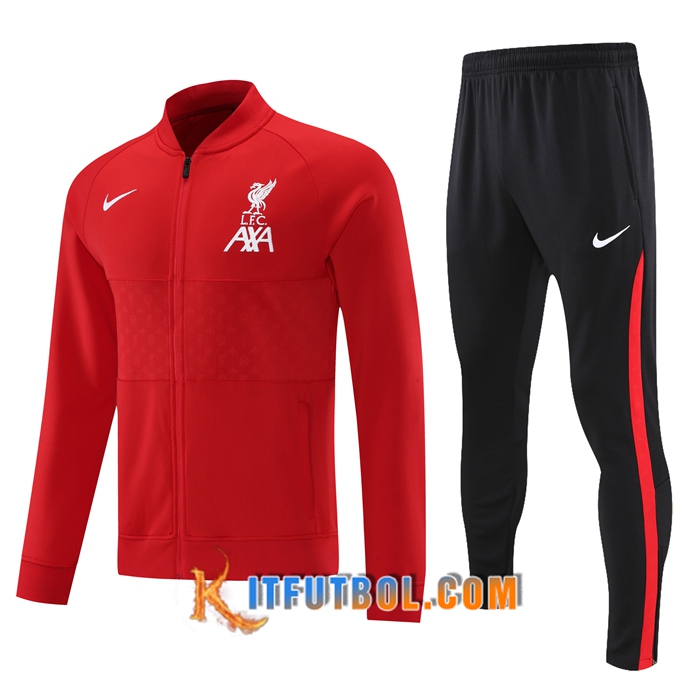 Chandal Equipos De Futbol - Chaqueta FC Liverpool Rojo 2021/2022