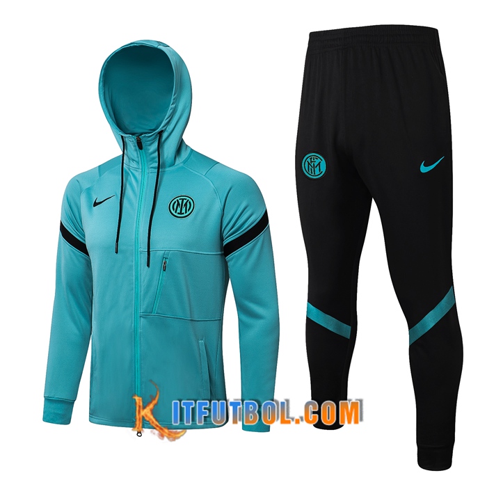 Chaqueta Con Capucha Chandal Inter Milan Azul 2021/2022