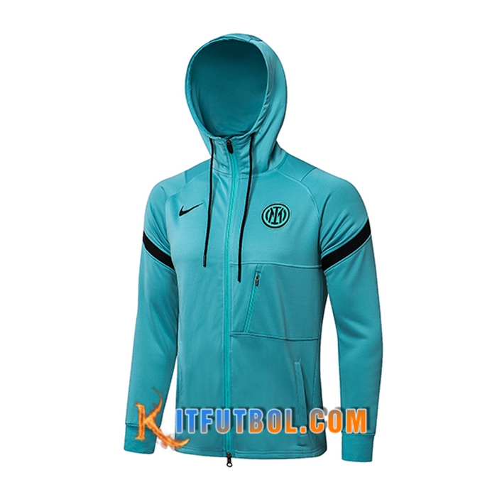 Chaqueta Con Capucha Inter Milan Azul 2021/2022