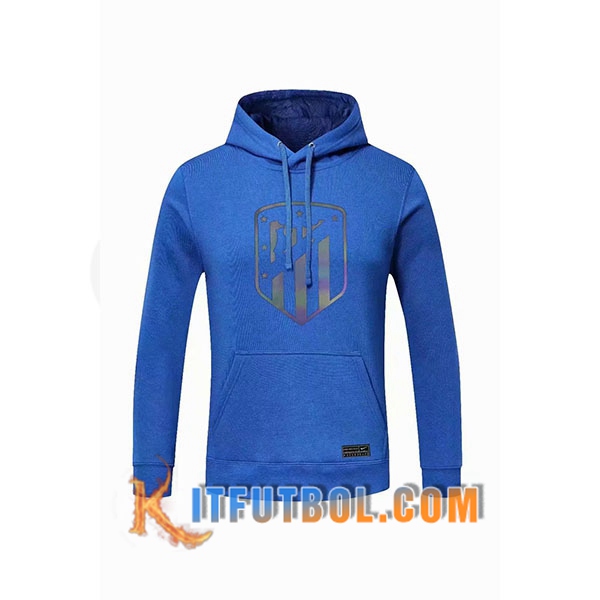 Nueva Sudadera Con Capucha Atletico Madrid Azul 20/21