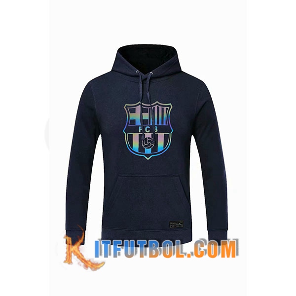 Nueva Sudadera Con Capucha FC Barcelona Negro 20/21