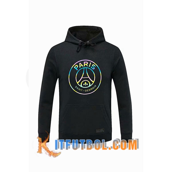Nueva Sudadera Con Capucha PSG Negro 20/21