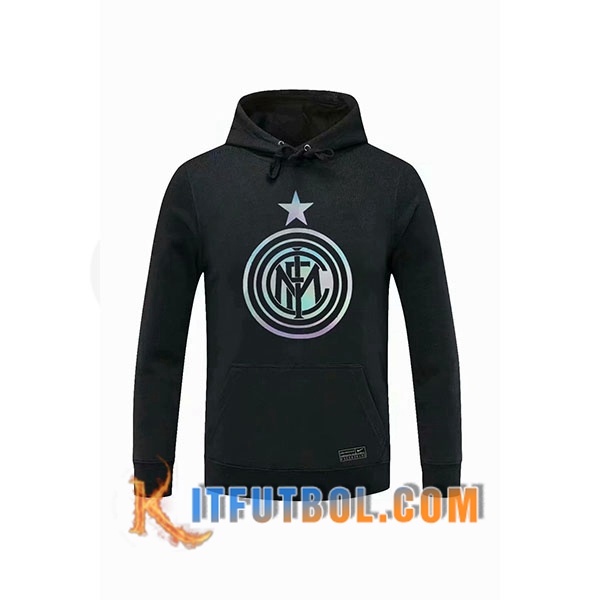 Nueva Sudadera Con Capucha Inter Milan Negro 20/21