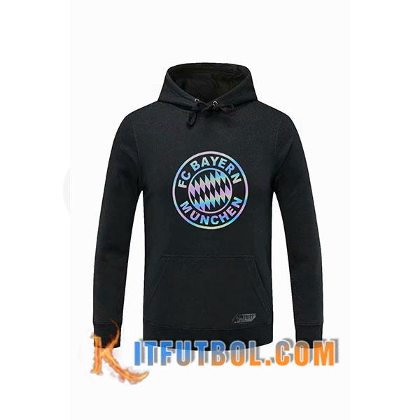 Nueva Sudadera Con Capucha Bayern Munich Negro 20/21