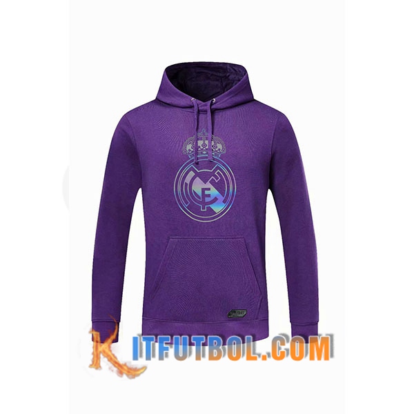 Nueva Sudadera Con Capucha Real Madrid Violet 20/21