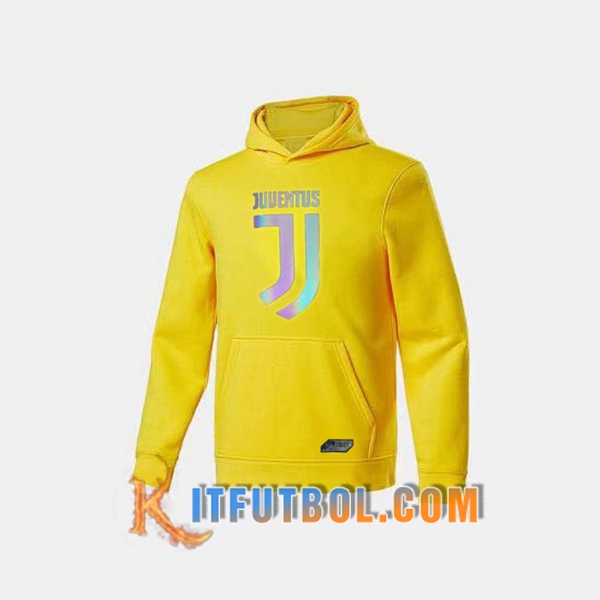 Nueva Sudadera Con Capucha Juventus Amarillo 20/21