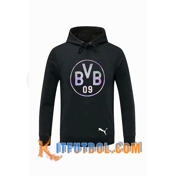 Nueva Sudadera Con Capucha Dortmund BVB Negro 20/21