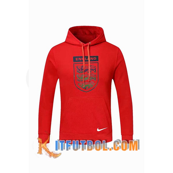 Nueva Sudadera Con Capucha Inglaterra Roja 20/21