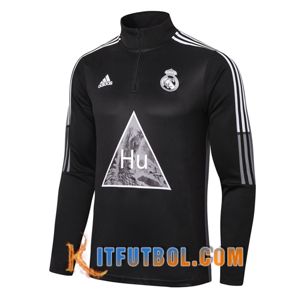 Nueva Entrenamiento Sudadera Real Madrid Joint Edition Negro 20/21