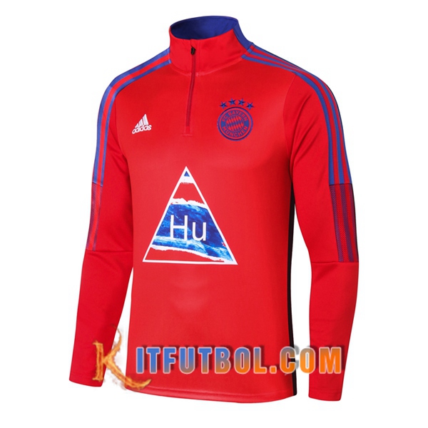 Nueva Entrenamiento Sudadera Bayern Munich Joint Edition Roja 20/21