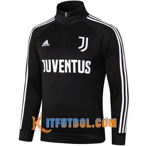 Nueva Entrenamiento Sudadera Juventus Negro 20/21