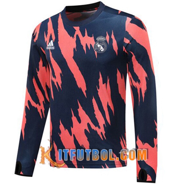 Nueva Entrenamiento Sudadera Real Madrid Negro/Rosa 20/21