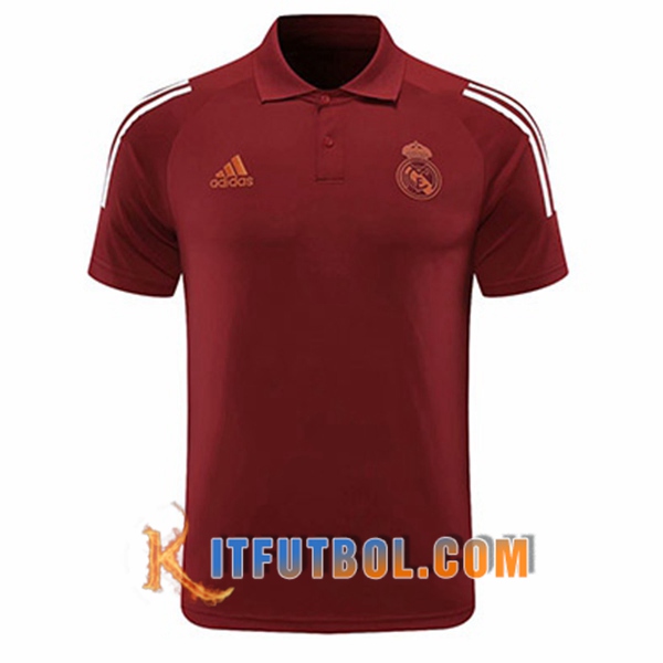 Nueva Polo Futbol Real Madrid Marron 20/21