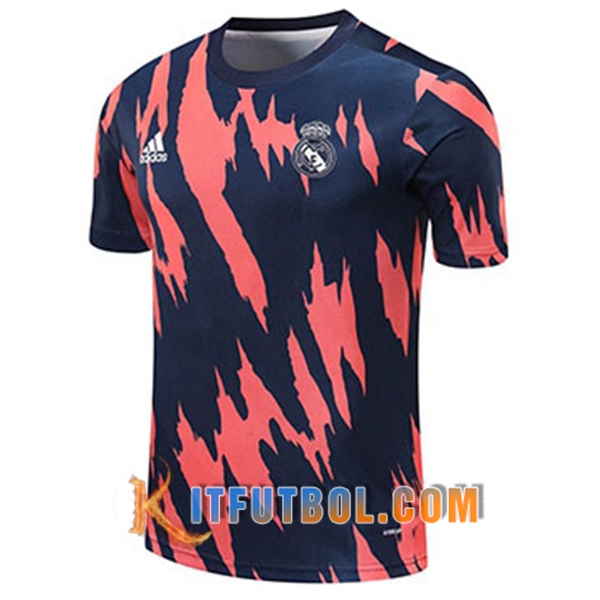 Camisetas de entrenamiento Real Madrid Marron/Azul 20/21