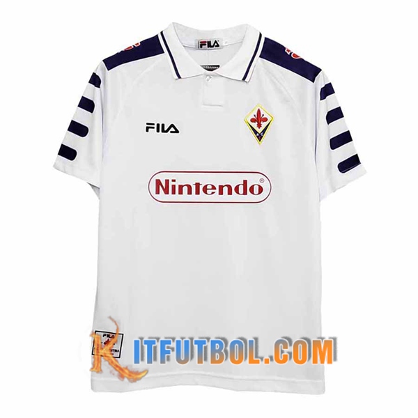 Camiseta Futbol ACF Fiorentina Retro Segunda Primera 1998