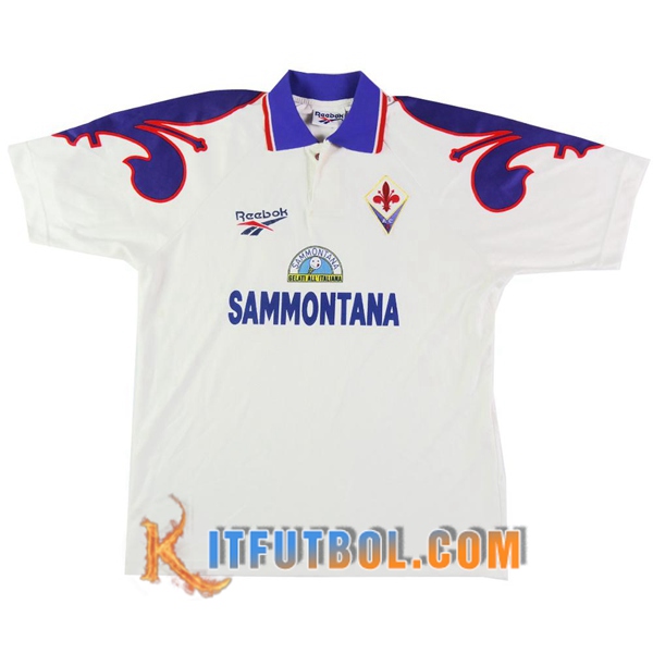 Camiseta Futbol ACF Fiorentina Retro Segunda Primera 1995/1996
