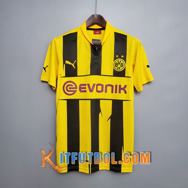 Camiseta Futbol Dortmund BVB Retro Primera 2012/2013