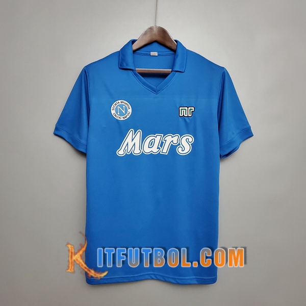 Camiseta Futbol SSC Napoles Retro Primera 1988/1989