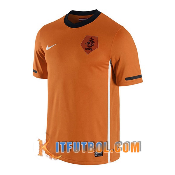 Camiseta Futbol Países Bajos Retro Primera 2010