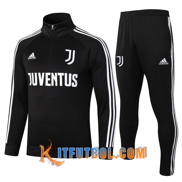 Nueva Chandal Futbol + Pantalones Juventus Negro 20/21