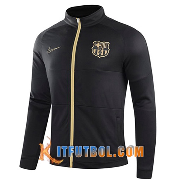 Nueva Chaqueta Futbol FC Barcelona Negro 20/21