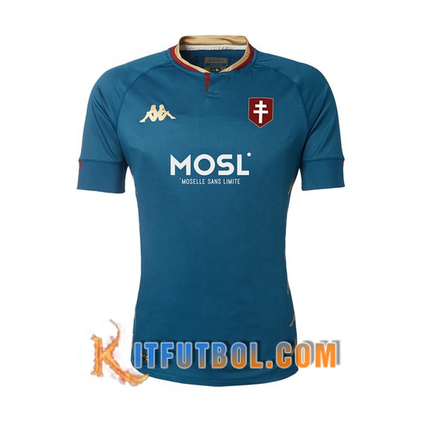 Camisetas Personalizadas Futbol FC Metz Tercera 20/21