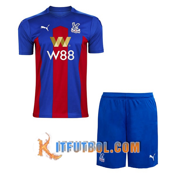 Camisetas Personalizadas Futbol Crystal Palace Ninos Primera 20/21