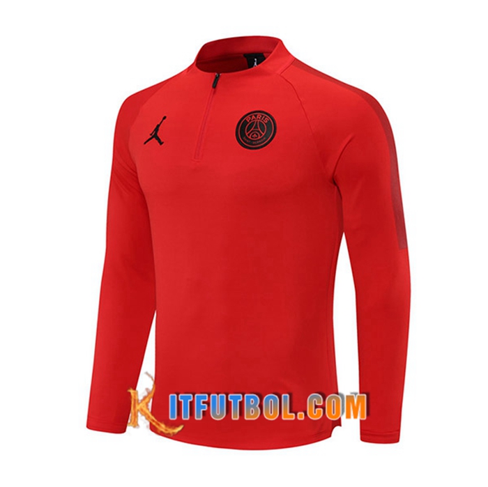 Sudadera De Entrenamiento Jordan PSG Rojo 2021/2022