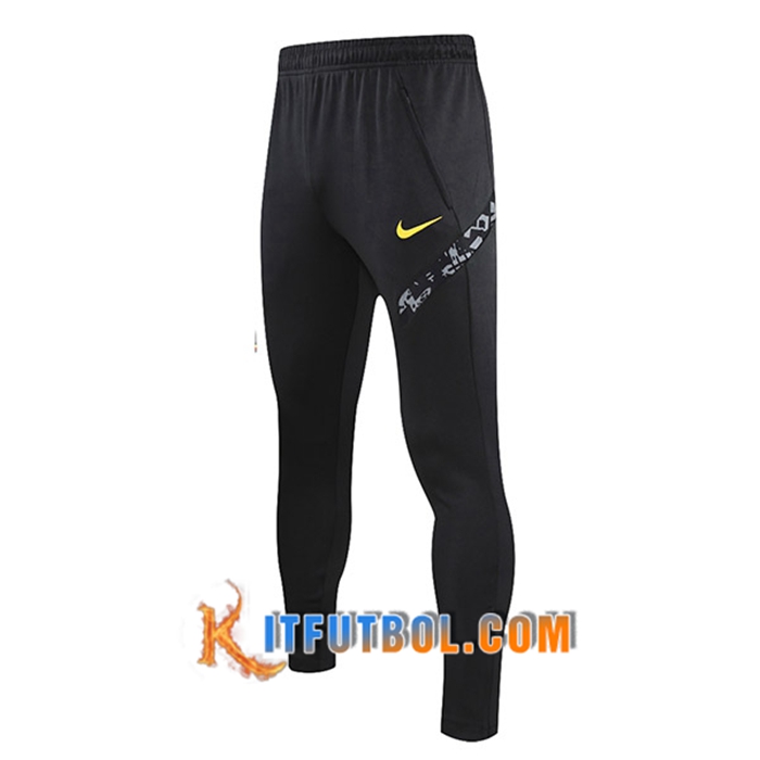 Pantalon Entrenamiento FC Barcelona Negro/Gris 2021/2022