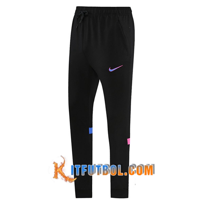 Pantalon Entrenamiento FC Barcelona Negro/Rojo/Azul 2021/2022