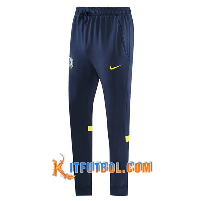 Pantalon Entrenamiento FC Chelsea Azul Marino/Amarillo 2021/2022