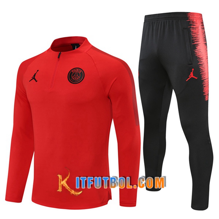 Chandal Equipos De Futbol Jordan PSG Ninos Rojo 2021/2022