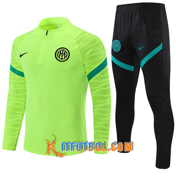 Chandal Equipos De Futbol Inter Milan Ninos Verde 2021/2022