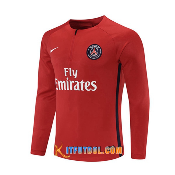Sudadera De Entrenamiento Jordan PSG Rojo 2016/2017