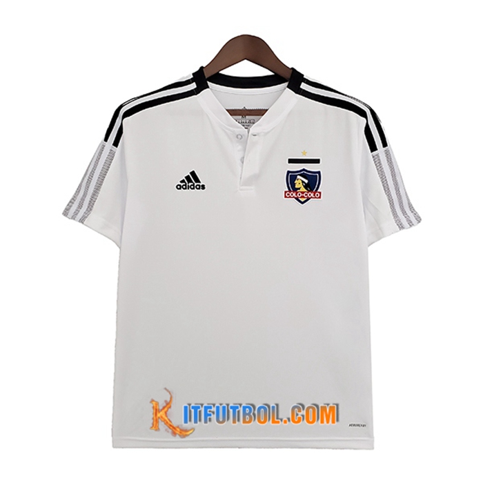 Camiseta Entrenamiento Colo-Colo Blanca 2021/2022