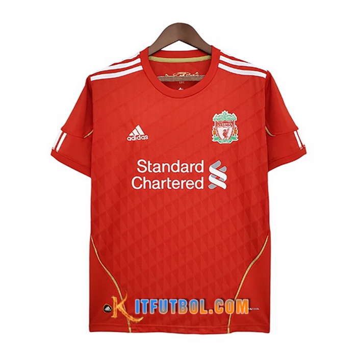 Camiseta Futbol FC Liverpool Retro Titular 2010/2011
