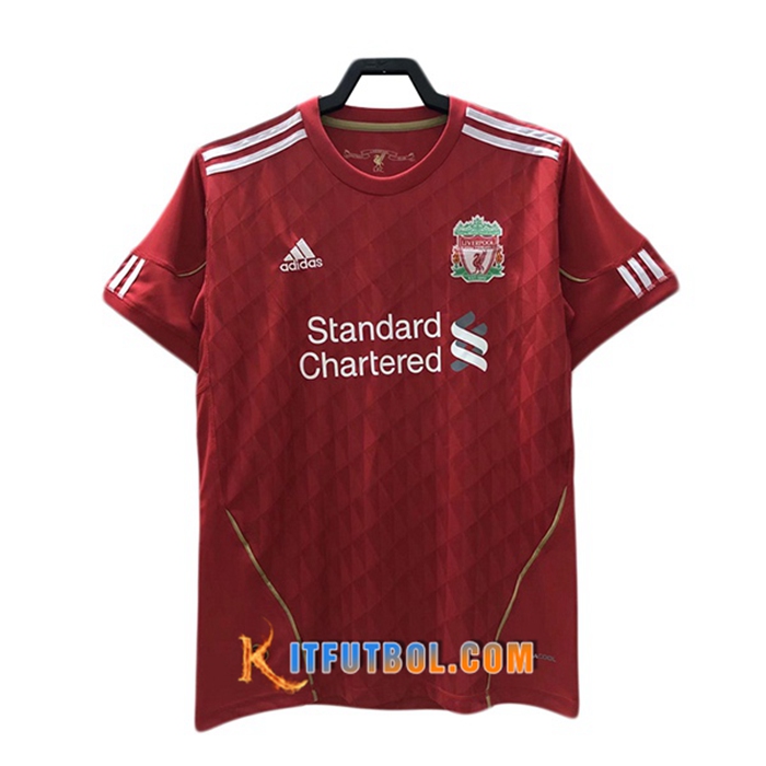 Camiseta Futbol FC Liverpool Retro Titular 2011/2012