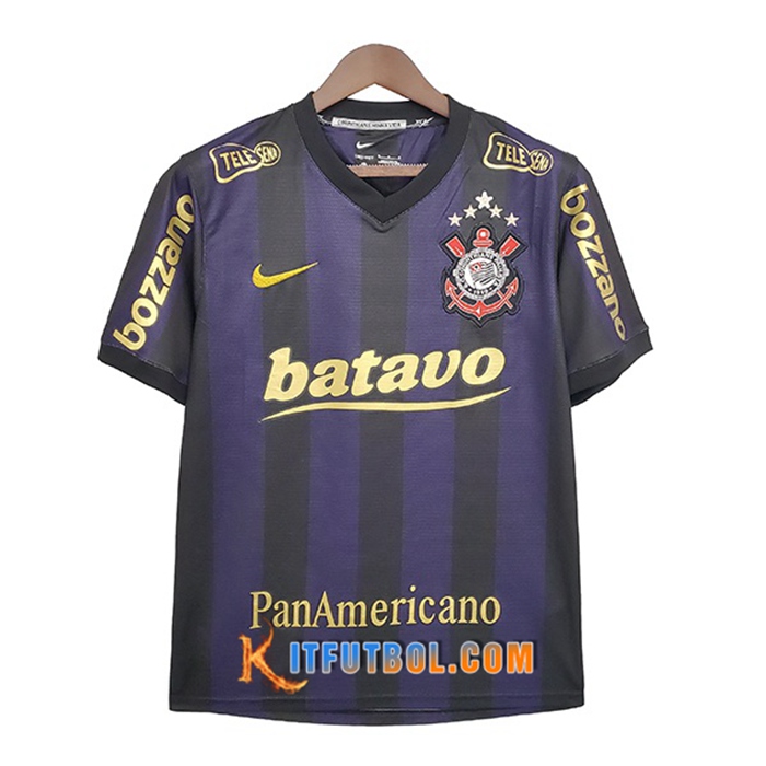 Camiseta Futbol Corinthians Retro Alternativo 2009/2010