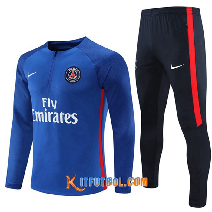Chandal Equipos De Futbol Jordan PSG Azul 2016/2017