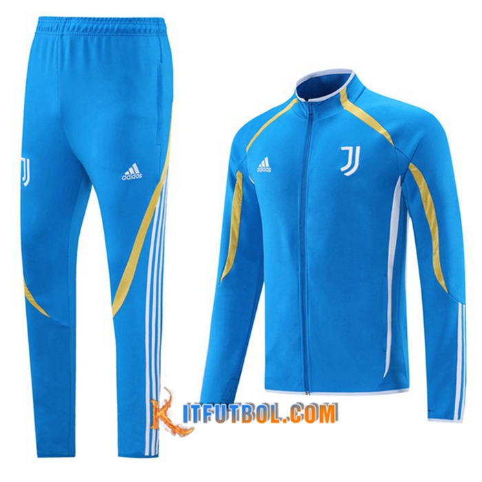 Chandal Equipos De Futbol - Chaqueta Juventus Azul/Amarillo 2021/2022
