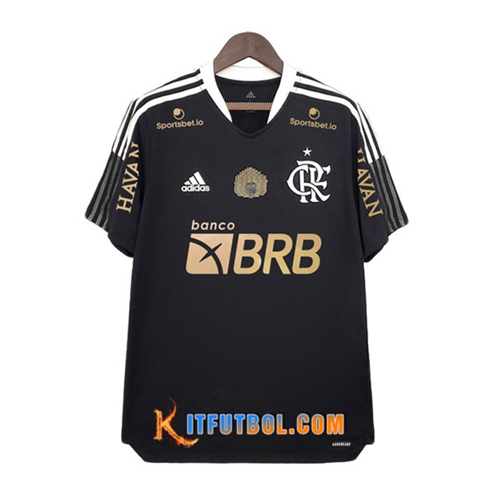 Camiseta Futbol ALL Sponsor Flamengo Alternativo 2021/2022
