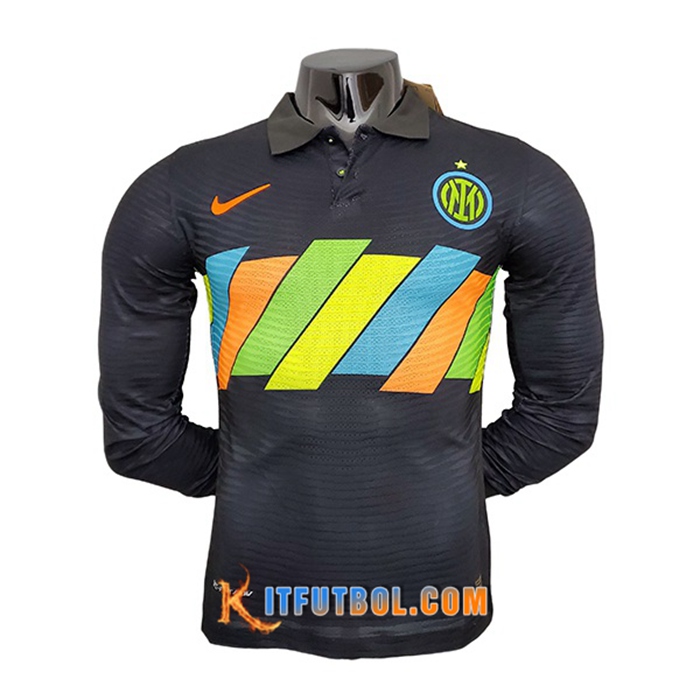Camiseta Futbol Inter Milan Tercero Manga Larga 2021/2022