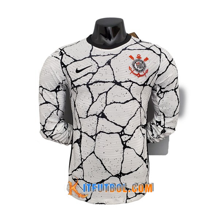 Camiseta Futbol Corinthians Titular Manga Larga 2021/2022