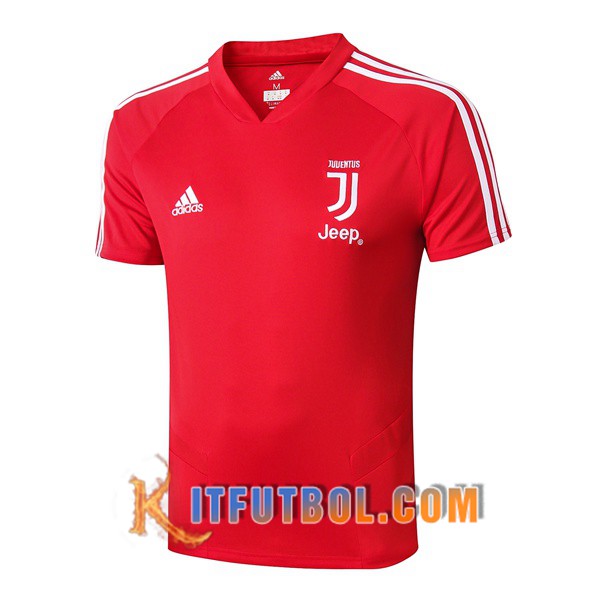 Nueva Polo Futbol Juventus Roja 19/20